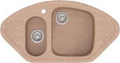 Кухонная мойка Polygran F-14 (песочный)