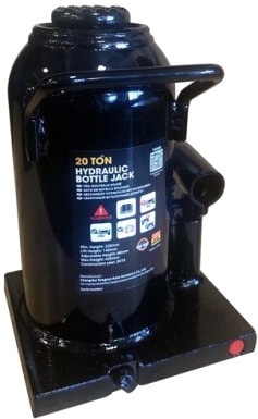 Бутылочный домкрат ForceKraft FK-T92004D 20т