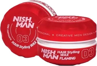 Nishman Воск для укладки волос 03 Flaming 100 мл