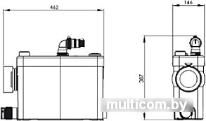 Канализационная установка SFA Sanipack