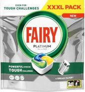 Капсулы для посудомоечной машины Fairy Platinum All in One Lemon (81 шт)