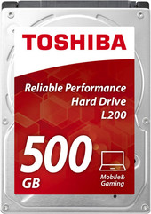 Жесткий диск Toshiba L200 500GB [HDWJ105UZSVA]