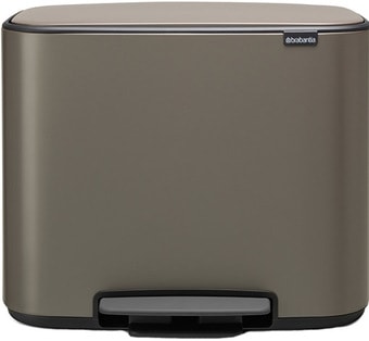 Brabantia Bo Pedal Bin 36 л (платиновый)