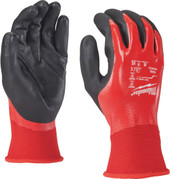 Нитриловые перчатки Milwaukee Fully Dip Cut Level 1/A 9/L 4932493220