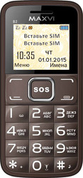Мобильный телефон Maxvi B2 Coffee