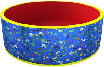 Сухой бассейн Romana Веселая поляна ДМФ-МК-02.51.03 (без шариков, синий/красный)