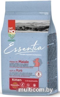 Сухой корм для кошек Pet360 Essentia для котят со свининой 105009 (1.5 кг)