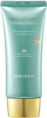 Крем солнцезащитный Mizon Cicaluronic Non-Nano Sunblock SPF50+ PA+++ (50 мл)