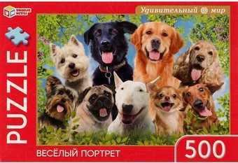 Пазл Умные игры Веселый портрет 4680107925626 (500 эл)
