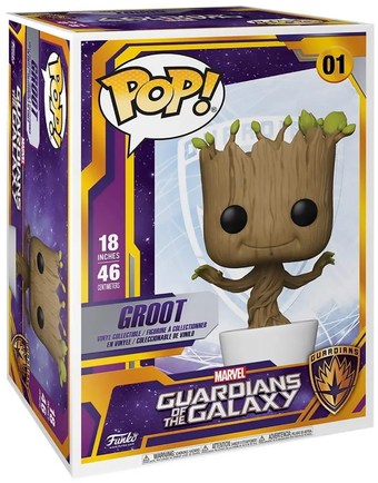 Фигурка Funko POP! Bobble Marvel Guardians Of The Galaxy Dancing Groot 18" 50094