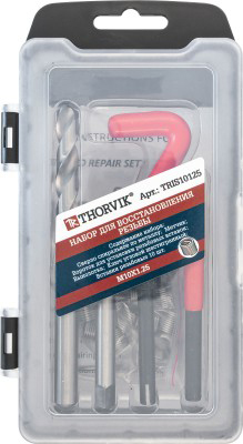 Инструмент для нарезания/восстановления резьбы Thorvik TRIS10125