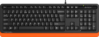 Клавиатура A4Tech Fstyler FKS10 (черный/оранжевый)