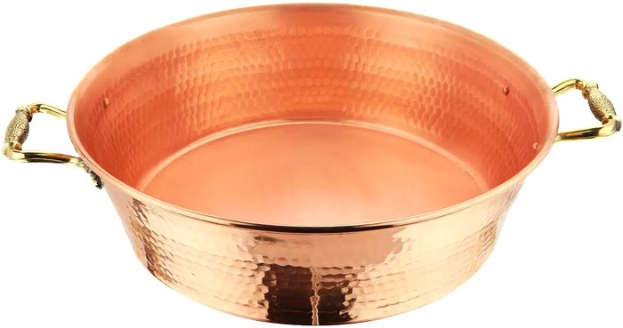 Кастрюля Кольчугинский мельхиор Лист С95408/5 (6л)