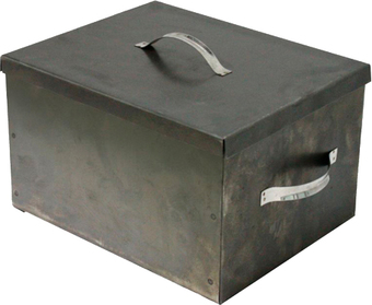 Коптильня УЗБИ двухуровневая Г/К (350x250x200 мм, металл)