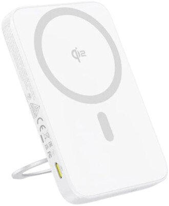 Внешний аккумулятор Baseus PicoGo Qi2 Magnetic Power Bank 5000mAh 20W (белый)