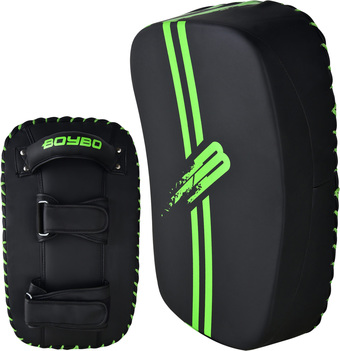 Макивара BoyBo Fire BMS600 (черный/зеленый)