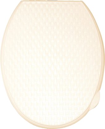 Сиденье для унитаза Violet Ротанг 112026 (слоновая кость)