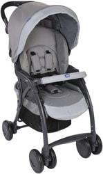 Коляска прогулочная «книга» Chicco Simplicity Plus Top (серый)