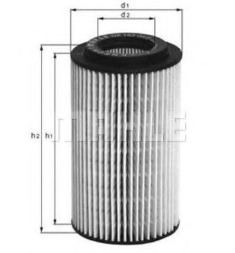 Масляный фильтр Mahle Knecht OX153D2