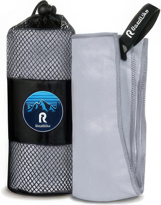 Полотенце RoadLike Camp спортивное охлаждающее 70x140 327260 (серый)