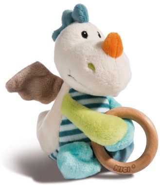 Погремушка Nici Дракон Драгилу с кольцом 43705