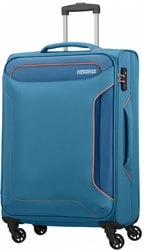 Чемодан-спиннер American Tourister Holiday Heat Denim Blue 67 см