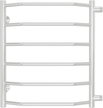Полотенцесушитель TERMINUS Виктория П6 400x600 (борокове подключение, белый)