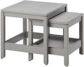 Журнальный столик Ikea Хавста (серый) 104.142.12