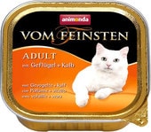 Корм для кошек Animonda Vom Feinsten Adult с птицей и телятиной 0.1 кг