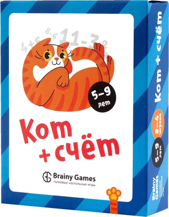 Развивающая игра Brainy Games Кот + счет УМ517