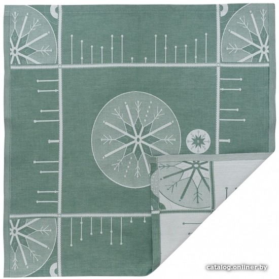 Tkano New Year Essential TK21-NA0012 (зеленый/ледяные узоры)