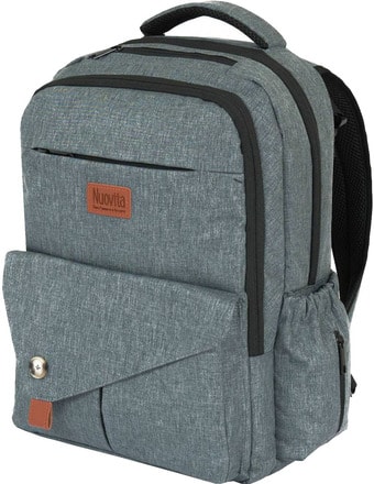 Рюкзак для мамы Nuovita CapCap Tour (серый)