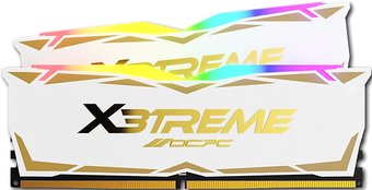 Оперативная память OCPC X3 RGB White Label 2x16ГБ DDR4 3600 МГц MMX3A2K32GD436C18WL
