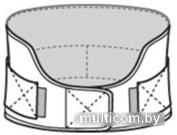 Бандаж дородовой Польза м.0601 (р.3, черный)