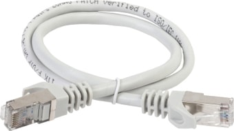 Кабель ITK RJ 45 - RJ45 PC01-C6F-2M (2 м, серый)