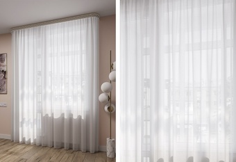 Тюль Legrand Вуаль 3x2.6 м (белый)