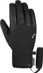 Горнолыжные перчатки Reusch Lleon R-Tex XT 6102219-7707 (р-р 8, Black/Gold Inch)