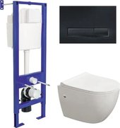 Унитаз подвесной Berges Wasserhaus 042445 (с сиденьем)