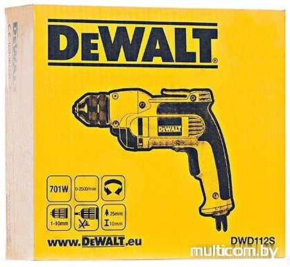Безударная дрель DeWalt DWD112S