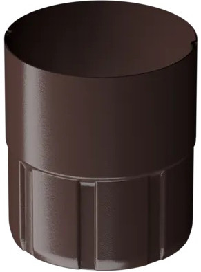Кровля Docke Stal Premium Муфта соединительная D90 (шоколад 8019)