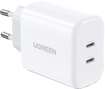 Сетевое зарядное Ugreen CD243 10343 (белый)