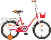 Детский велосипед Novatrack Maple 16 (красный, 2019)