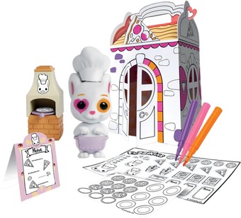 Кукольный домик Фуззики Улица Фуззи. Пиццерия Фуззики FF203