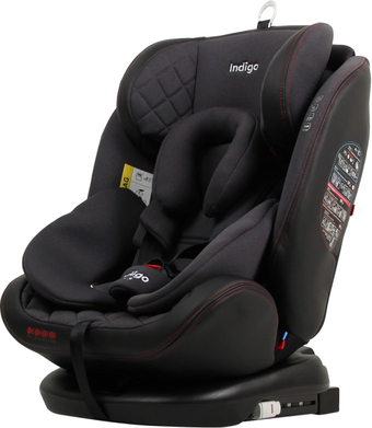 Детское автокресло Indigo Aero Isofix (черный/красный)