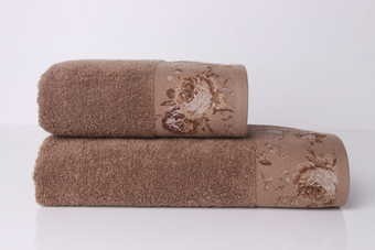 Полотенце Arya Desima 70x140 (коричневый)