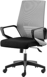 Кресло Norden Эрго LB B909-FX363-3 FX363-1 (серый/черный)