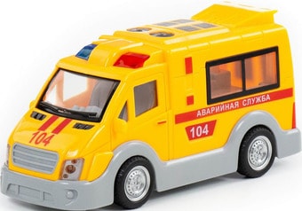 Игрушечный транспорт Полесье Аварийная служба 79695
