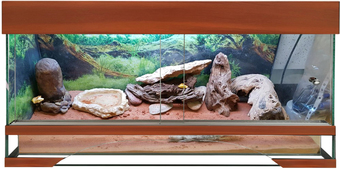 Террариум Hydroterra Tropicana (100л, коричневый)