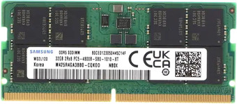 Оперативная память Samsung 32ГБ DDR5 SODIMM 4800 МГц M425R4GA3BB0-CQK