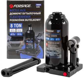 Бутылочный домкрат FORSAGE F-T90804 (Euro) 8т